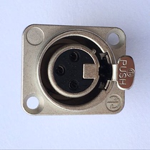 NEUTRIK Newbird NC3FD-LX Silver Plated Three Core Carnon Master XLR Balance Kanong Seat 3 Core