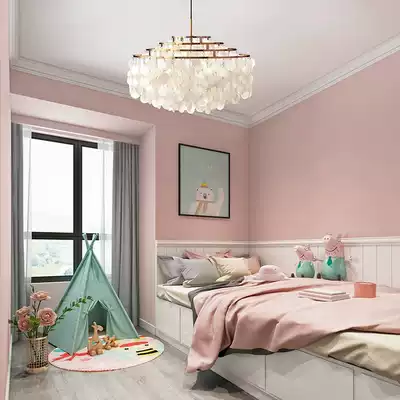 Nordic modern living room dining room bedroom creative designer Italian window light luxury shell decoration ins chandelier