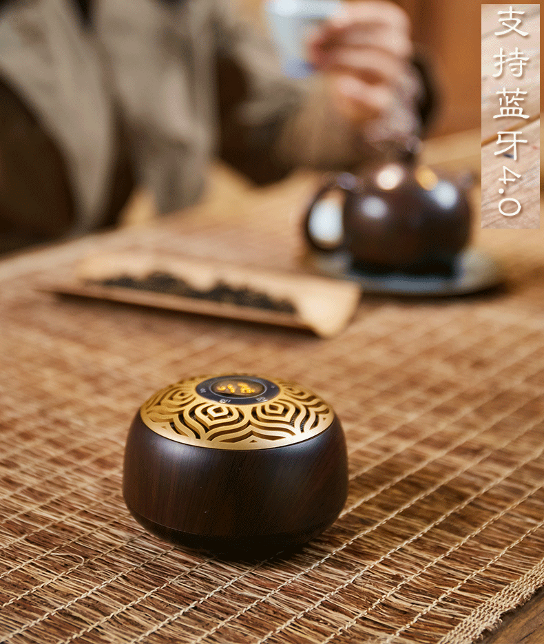 Văn hóa Sanbao Trình phát nhạc Zen Yoga Loa Bluetooth Máy Phật Thiền Hộp nhạc - Trình phát TV thông minh bộ tiếp sóng wifi