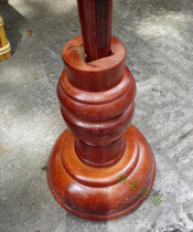Dharma drum base dharma drum bottom bracket oak seat Tibetan solid wood decoration Buddhist handicraft decoration wood