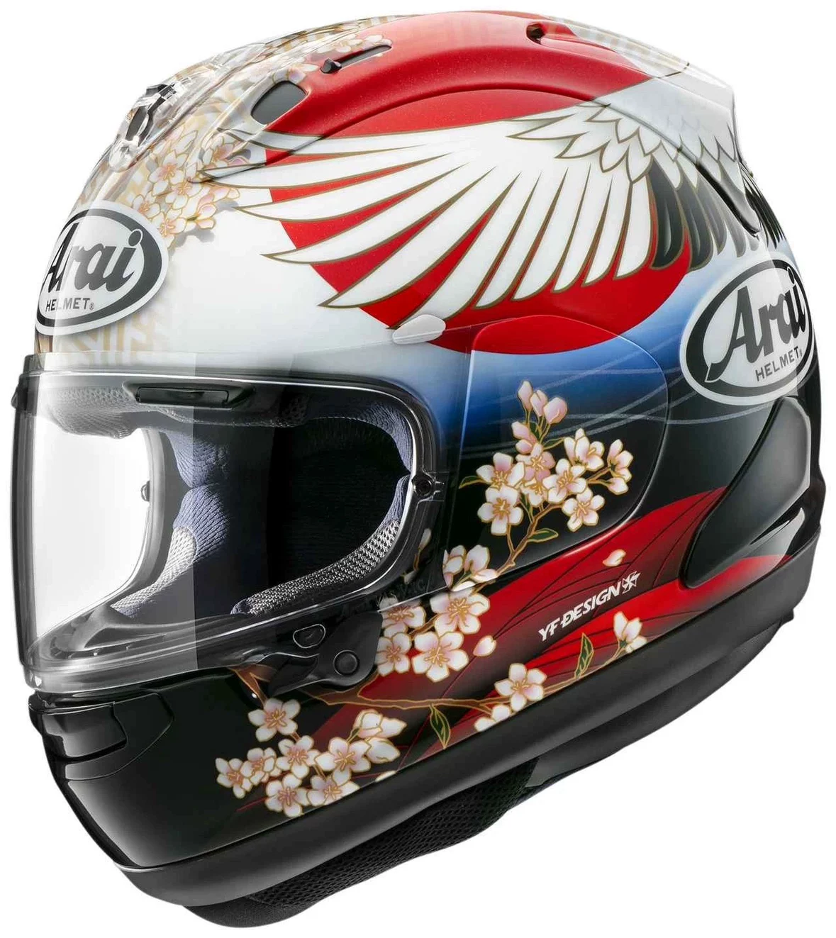 Шлем для полного лица ARAI RX-7X Crane Surf Puppy Isle of Man TT Knife Guard Haydn Big Eye Track
