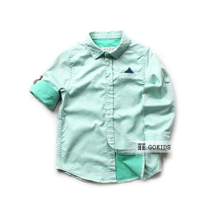 Chemise garcon à manche longue - Ref 2075003 Image 15