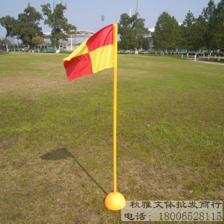 Football Corner Flag Sign Bar Barrier Football Training Water Injection Base Removable Warning Rod Reversing Pile