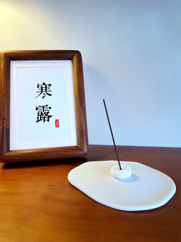 Jingdezhen Handmade with coarse pottery minimalist incense stove fragrant inserts incense holder sandalwood Sandalwood Creative Ceramics Simple Day Ensemble of Fragrant Perfume-Taobao