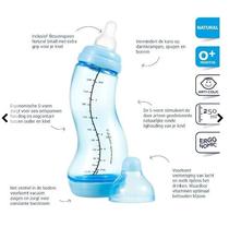 Spot Dutch version of Difrax baby bottle S-type anti-flatulence baby bottle 250ml standard caliber without BPA