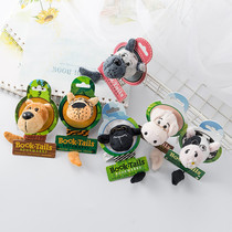 IF Plush Animal Tail Bookmark Cute Cartoon Three-dimensional Creative Corgi Unicorn Student Reading Opening Ceremony