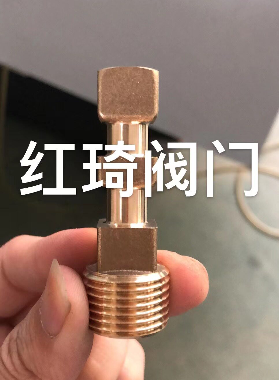 Brass pressure gauge joint 14 - square axial radial supply Y100 manufacturers export