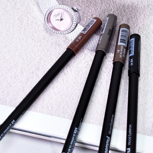 Водостойкий деревянный карандаш для бровей, долговременный эффект, подходит для начинающих