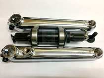 Magic flute 20 inch BMX performance car BMX chrome molybdenum steel crank 8 key electroplating crank 170MM full set