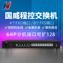 Guowei IP Voice switch IPPBX network program-controlled telephone switch HB100 Voice gateway IP switch