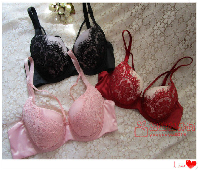 A well-known brand in domestic counters Autumn new style sexy push-up bra with steel ring