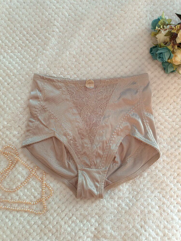 Autumn Winter New Comfort Good Wearing Triangle Mid Waist Daily Cash Waist Beauty Body Plastic Type Collection of Hip Pants Skin