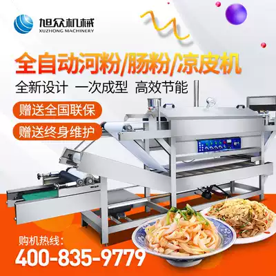 Xuzhong large-scale high-efficiency and energy-saving automatic pho machine Commercial multi-function rice noodle machine cold skin powder machine factory direct sales