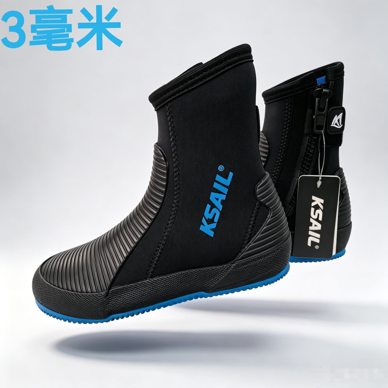 Ksail's New 3mm High-Top Sailing Shoes, Water Training Shoes Sailing Boat Launching Shoes Ksail's New 3mm High-Top Sailing Shoes, Water Training Shoes Sailing Boat Launching Shoes