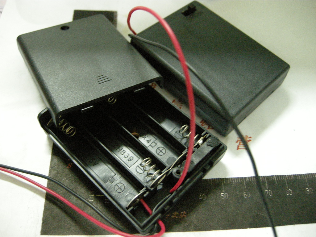 Battery case Quality four section 7 (fully sealed with switch) can fit 4 Festival 7 Number of batteries