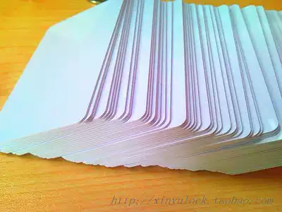 Hotel room card Hotel room card Low frequency power card ID white card IC white card Hotel door lock card induction card