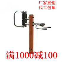 Plastic Wood back massager factory direct package freight wood plastic outdoor fitness equipment outdoor community park path
