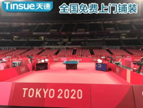 Sky Speed Table Tennis Gems Professional Sports Competitions Ground Rubber Anti-Slip Abrasion-Proof Tasteless National Package Installation