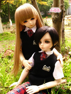 bjd 1 4 giant baby spring school uniform uniform ~ (15 years updated fabric) - Taobao