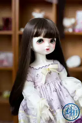 Agent (L I U)BJD wig three-point four-point wig air banghai pear flower roll-(senior sister)
