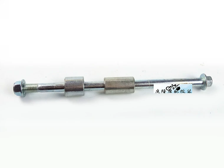 AX100 xe gắn máy retro sửa đổi phía trước và phía sau trung tâm trục trước trục sau trục với ống lót ống lót vành xe dream thái zin