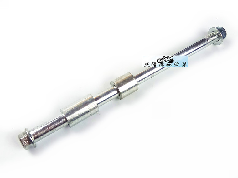 Wuyang WY125 xe máy trục trước bánh xe phía sau trục chuỗi điều chỉnh phía trước và phía sau hub trục 12mm15 mét giả Wuyang giá lốp xe lead bánh sau