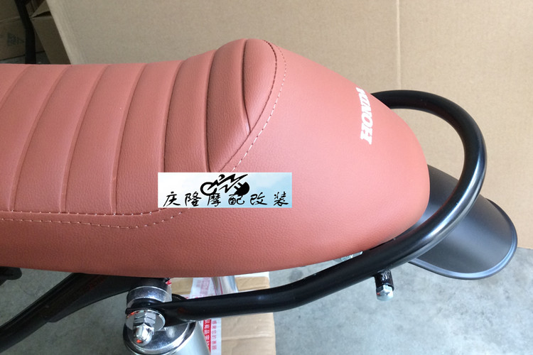 CG125 xe máy retro sửa đổi đuôi U-ống Honda hạnh phúc Ngọc Trai Sông tail lan can đuôi kệ khung bảo vệ xe nvx