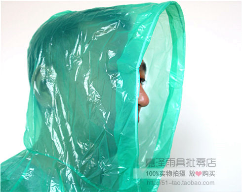 ການຂົນສົ່ງຟຣີ thickened pullover disposable raincoat raincoat hood ເຊືອກ cuff tightening mountaineering Disney rafting ການເດີນທາງ raincoat