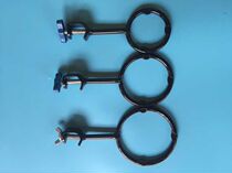 High quality iron three ring iron three ring large small and medium three pieces set with iron frame table accessories