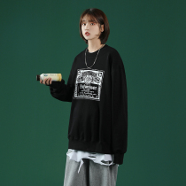(Home-made) 2020 autumn and winter loose pullover sweater men and women retro wild trend handsome high-quality sweater