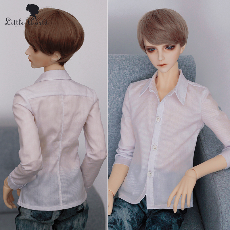 BJD shirt 3 Sub-Uncle Uncle Great Uncles Daily Striped Shirt Spot two LittleWorldBJD