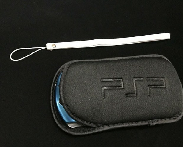 PSP3000 PSP chất lượng ban đầu túi mềm PSP túi mềm PSP túi bảo quản PSP túi cotton + dây cầm tay - PSP kết hợp psp e1000