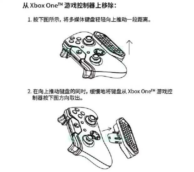 Flash Fox ban đầu xbox một tay cầm bàn phím 2.4 Bàn phím điều khiển không dây XBOXONE - XBOX kết hợp máy chơi game cầm tay 4 nút