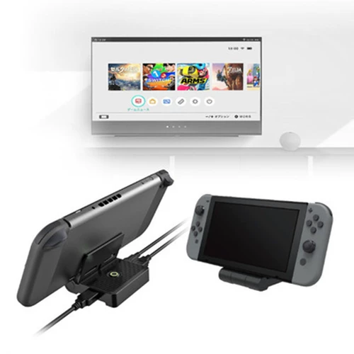 Dobe Switch HDMI Video Conversion складывание базового телевизионного конвертера Портативный телевизионный национальный банк аксессуары