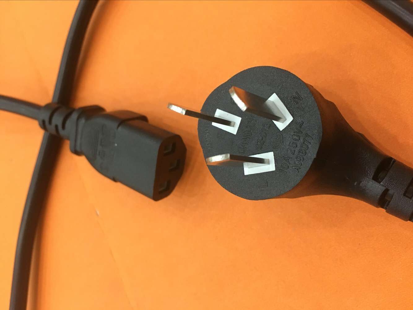 Pure copper foot 0 75 square 1 5 meters 1 8 meters national standard suffix printer computer host display power cord