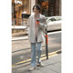 Miding blazer women's spring and autumn casual small high-end black gray small suit early spring pink spring