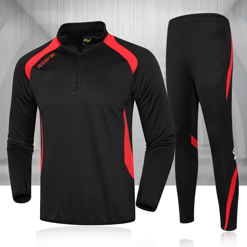 Teenage Long Sleeve Football Suit Suit for men and women Spring Summer Children's Competition Training Team Conqueror to receive leg football pants-Taobao