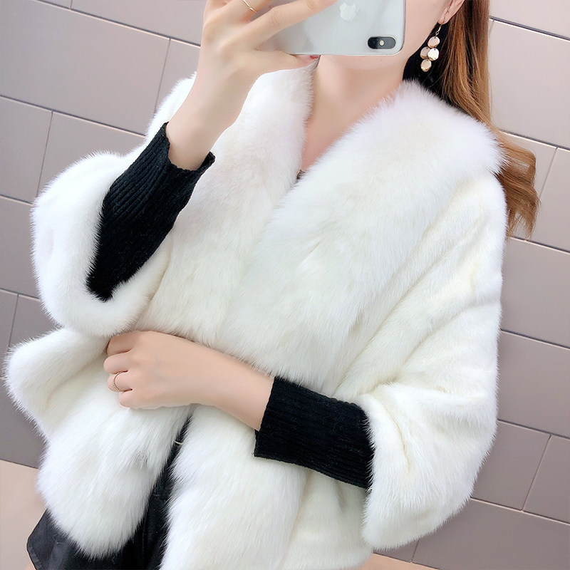 2021 New Mink Fur Coat Women's Short Large Size Fashion Imported Mink Fur Coat Whole Mink Silver Fox Western Style Explosive Style - Taobao