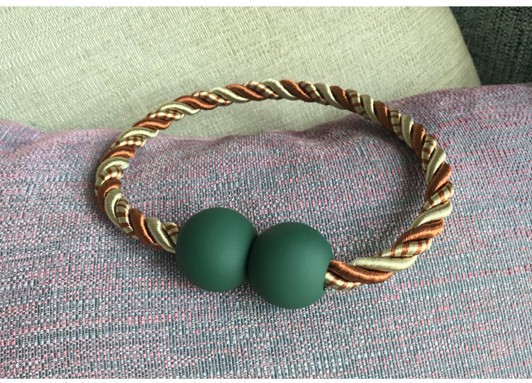 Аксессуары для штор 系窗帘绑带现代简约创意窗帘扣磁铁绳子绑带窗帘夹收纳带非一对