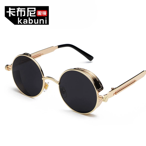 Светоотражающие солнцезащитные очки подходит для мужчин и женщин, в стиле панк, европейский стиль