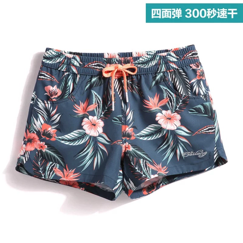 Thái Lan Hải Nam Sanya quần áo du lịch nhanh khô quần bãi biển nam lỏng lẻo kích thước lớn quần short boxer thân bên bờ biển kỳ nghỉ 	quần áo đôi đi biển hà nội