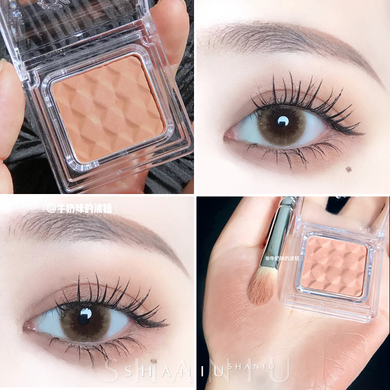 South Korea BBIA V Valley mother tire monochromatic eye shadow 06 Almighty hit bottom color 02 Bean Sand Color Matt can do a fix color
