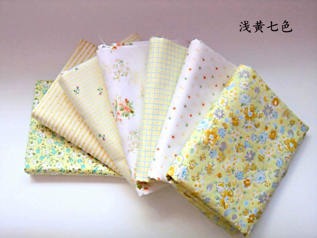 bộ đồ giường cotton twill vải chắp vá vải bé quần áo áo sơ mi kẻ sọc vải vàng Polka Dot hoa vải phim hoạt hình - Vải vải tự làm vải dạ