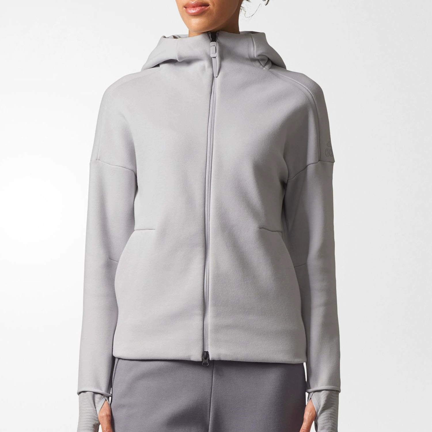 Adidas / Adidas chính hãng Áo khoác dệt kim thể thao nữ mới 2020 BQ0099 - Áo khoác thể thao / áo khoác