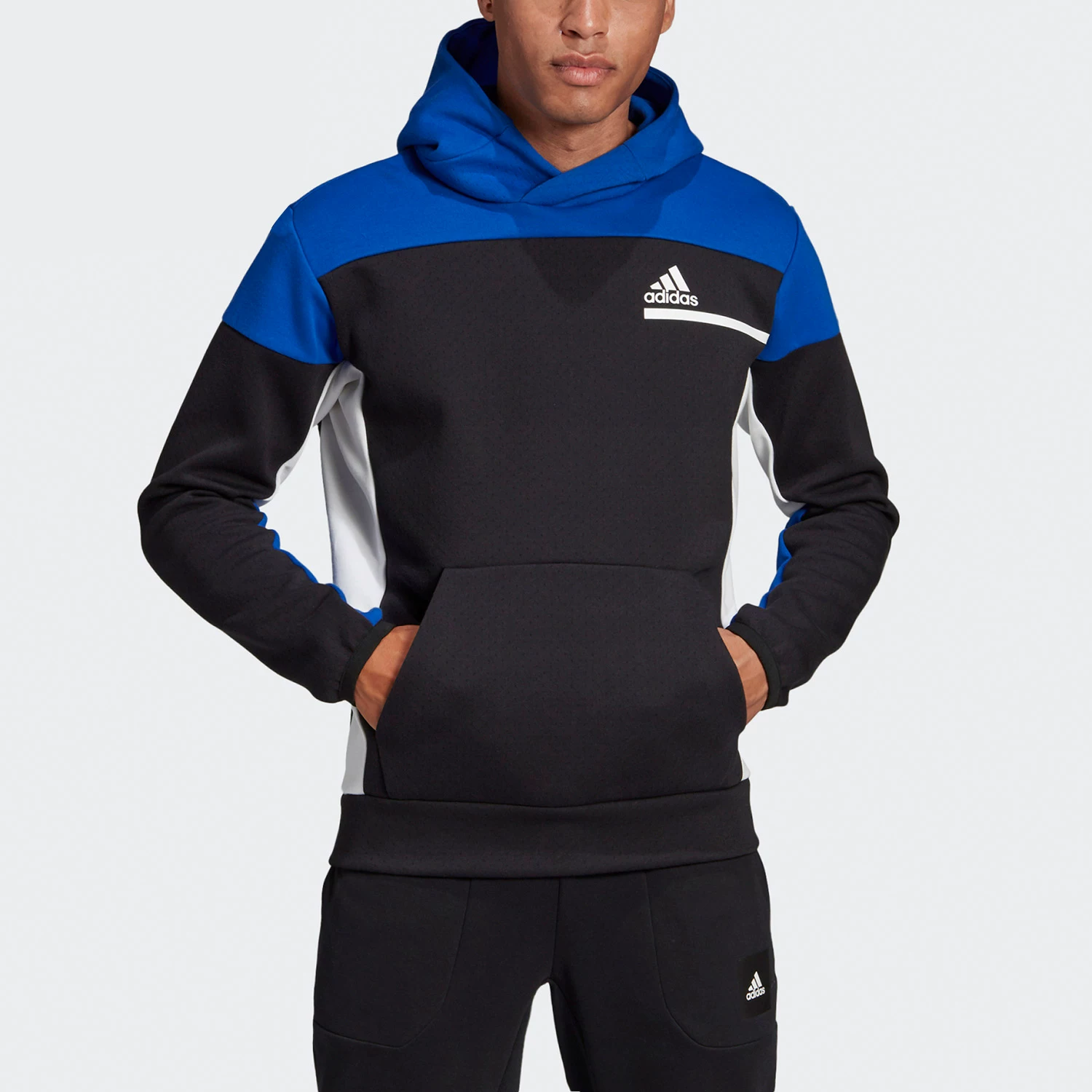 Adidas/Adidas Authentic ZNE PO мужской осенний спортивный стиль толстовка GM6529