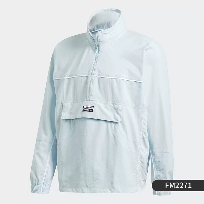 Футболка Adidas/Adidas Genuine REAL AW JKT повседневная футбольная Real Madrid тканевая куртка DX7855