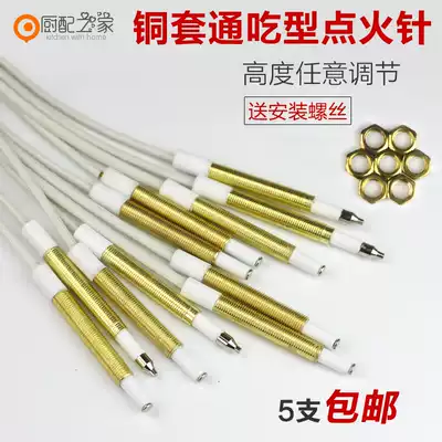 Universal universal strip pulse ignition needle liquefied gas stove fire induction needle gas embedded gas stove accessories