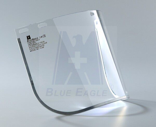 Replacement anti-shock protection anti-liquid splash cover aluminum edge transparent face screen face oil-proof isolation mask helmet