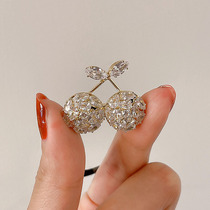 Shining exquisite high-end cherry adult rope strawberry hair-circle fruit carrot headline hair decorated female headdress fashion