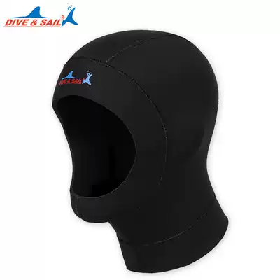 Adult 1MM diving cap HEADGEAR Snorkeling surfing insulation sunscreen 3MM warm shoulder diving headgear WINTER swimsuit equipment